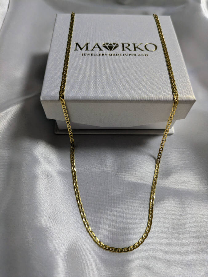 Złoty łańcuszek Gucci pr.585 - L008-585