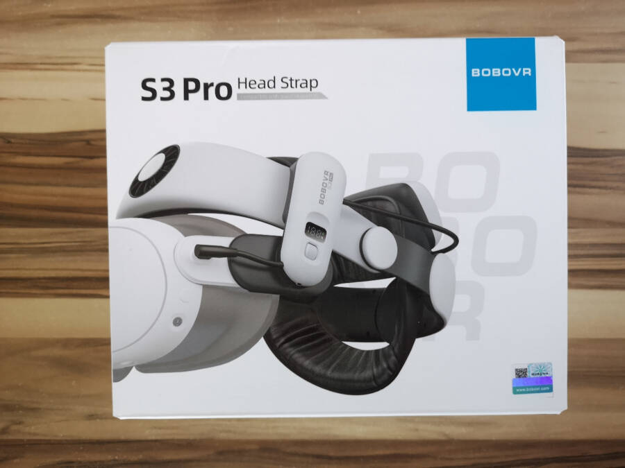 BOBOVR S3 Pro Super Strap | Strap with Battery and Fan for Meta Quest